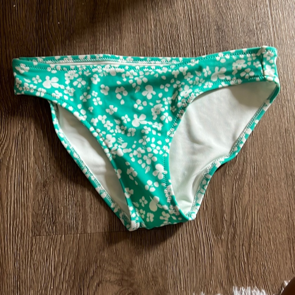 Aerie bikini bottoms, green/blue , size xs